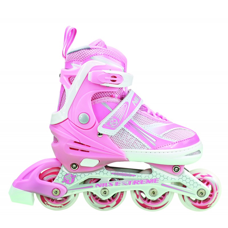 

Роликовые коньки Nils Extreme Size 39-42 Pink, код: NA1123A-PNK_S39-42