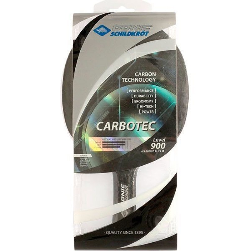 

Ракетка для настольного тенниса Donic Carbotec 900, код: 758212