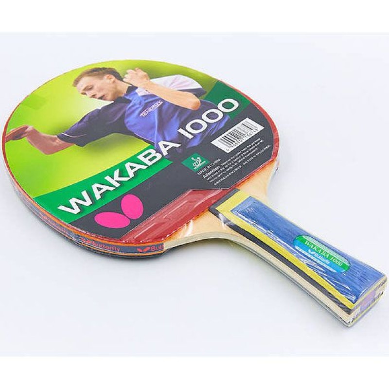 

Ракетка для настольного тенниса Butterfly Wakaba 1000, код: WAKABA-1000
