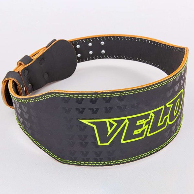 

Пояс атлетический кожаный Velo, код: VL-8180