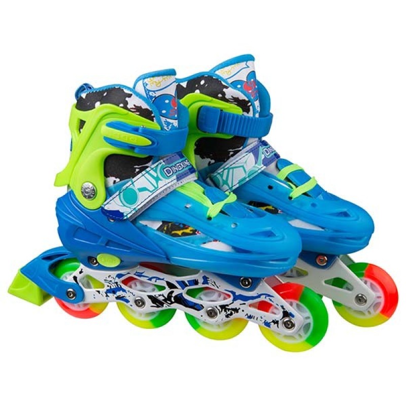 

Ролики раздвижные PLAYBABY синий размер М (35-38), код: 835-8
