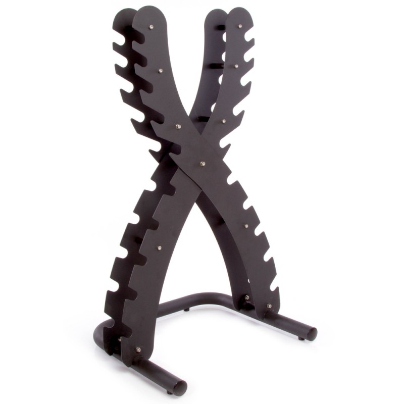 

Подставка Х-образная для гантелей CrossGym 1300х900х530 мм, код: SC-80061