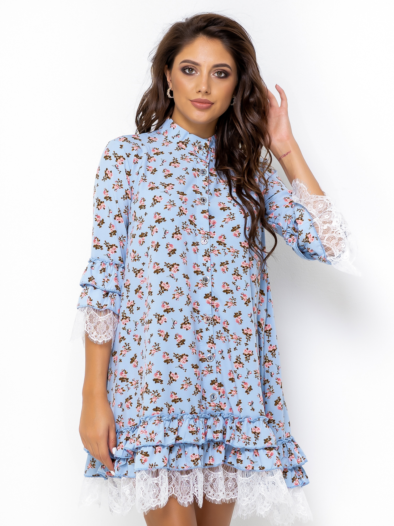 

Платье Jaklin 8023 M Голубое