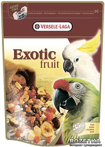 

Корм Versele-Laga Prestige Exotic Fruit зерновая смесь для крупных попугаев 0.6 кг (5410340217818) Verslele Laga