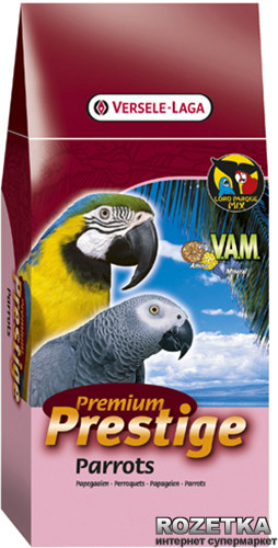 

Корм Versele-Laga Prestige Premium Ara зерновая смесь для попугаев 15 кг (5410340219942) Verslele Laga