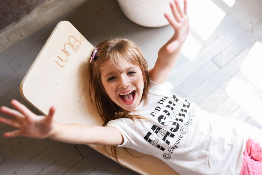 

LUNA board Рокерборд Балансборд Junior (до 100 кг) с подкладкой
