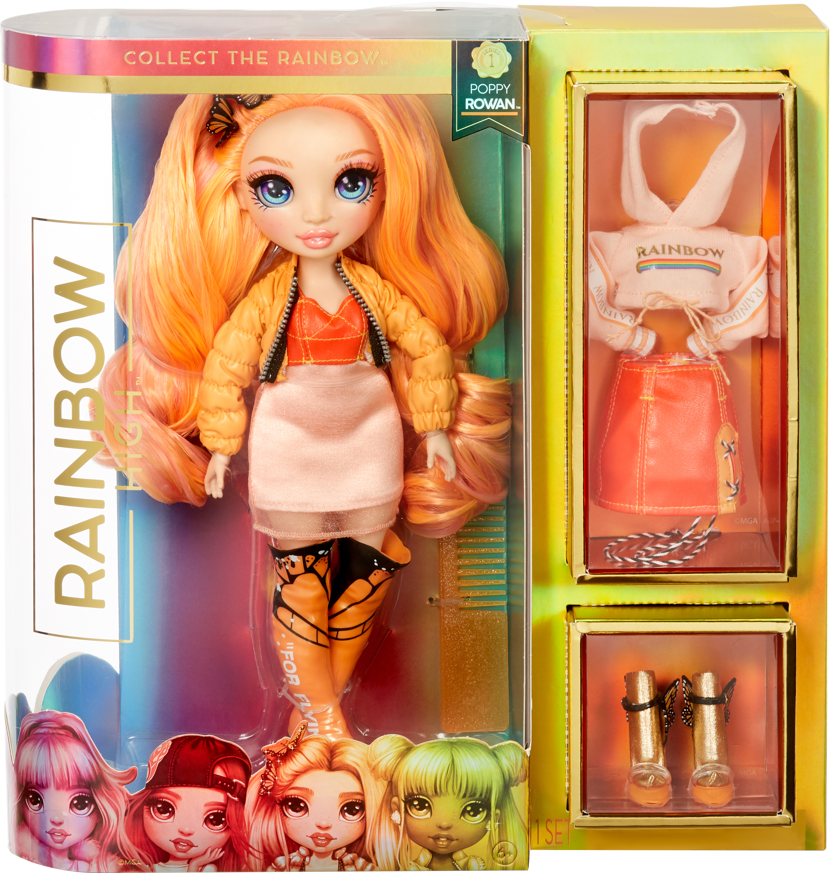 

Кукла Rainbow High Поппи с аксессуарами (569640)