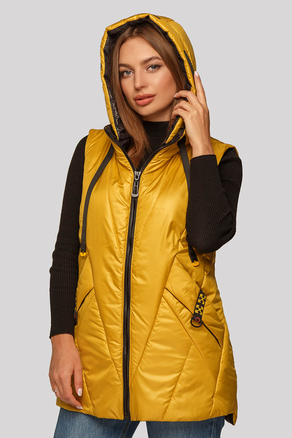 

Жилет Miorichi Даяна 54 Горчица (01103-yellow54)