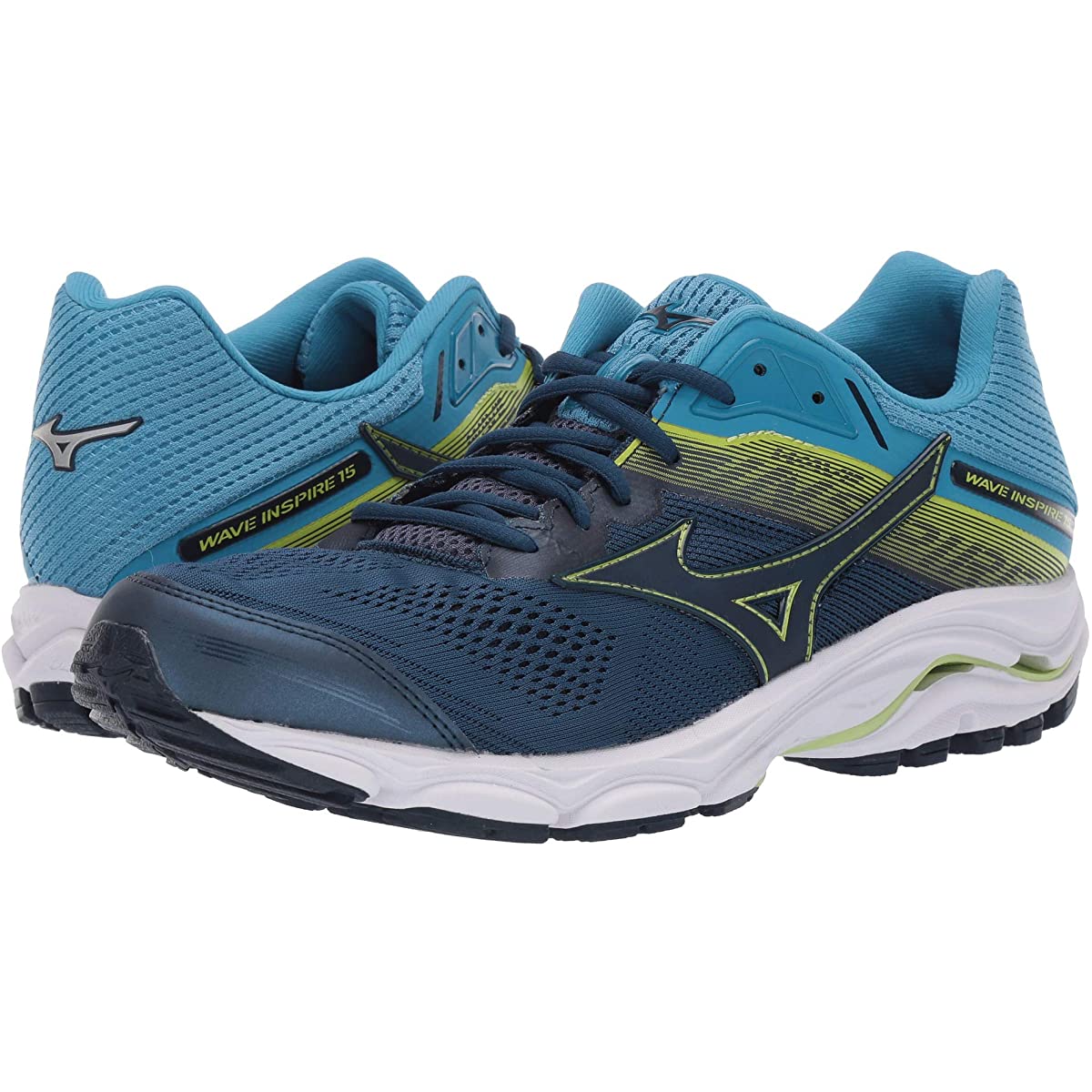 

Кроссовки для бега мужские Mizuno Wave Inspire 15 Голубой размер 40