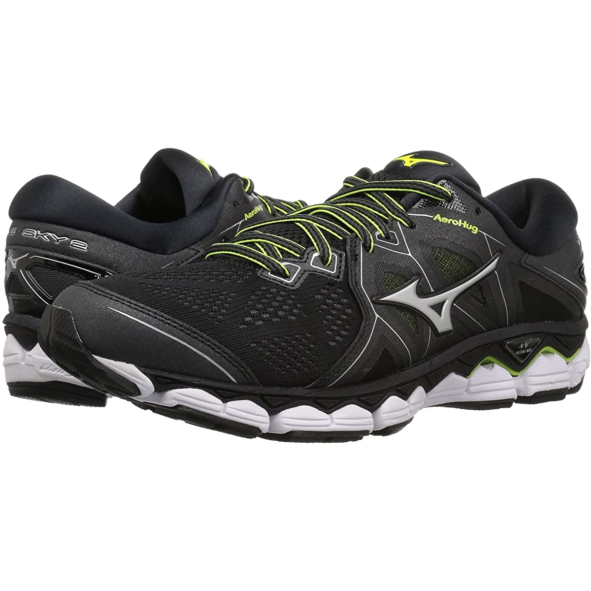 

Кроссовки для бега мужские Mizuno Wave Sky 2 Черный размер 41