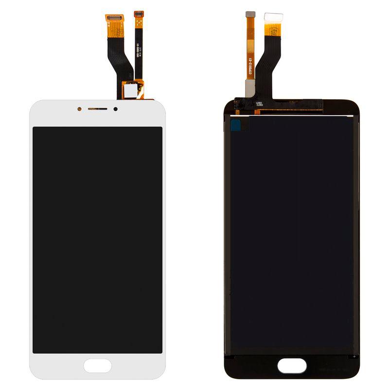 

Дисплей (экран) для Meizu M6 Note + touch White Original