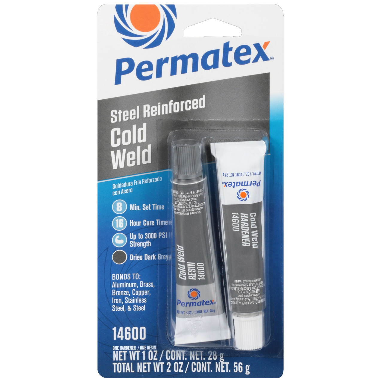 Компаунд для склеивания Холодная сварка Permatex Cold Weld 56 г (14600 ...