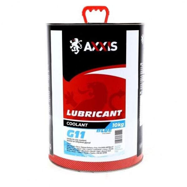 Антифриз AXXIS G11 Lubricant Сoolant синий (Канистра 10кг) – низкие ...
