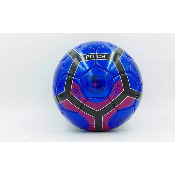 

Мяч футбольный PU ламин. PREMIER LEAGUE (№5, 5 сл., сшит вручную)