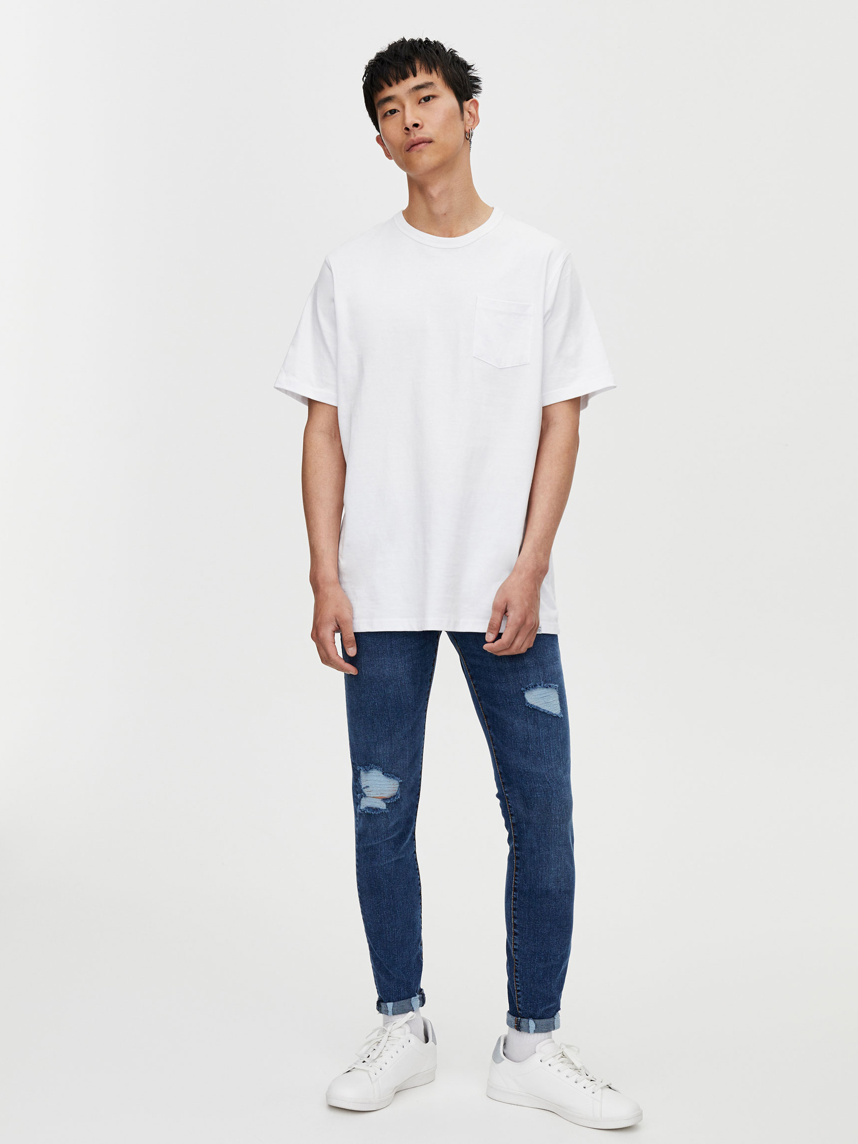 

Джинсы Pull & Bear 5689-528-401 40 Синие
