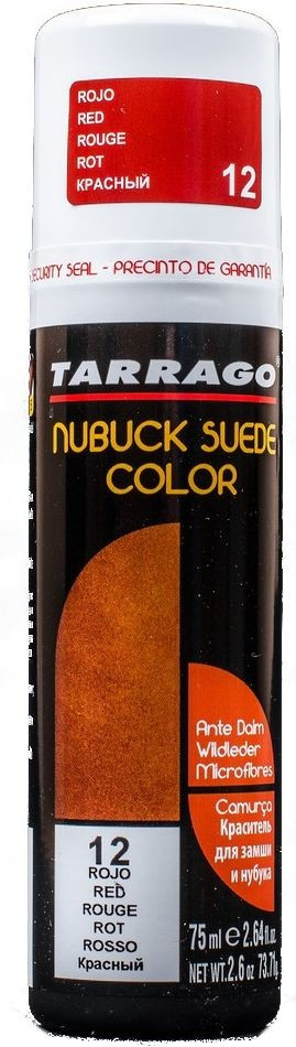 

Краска для замши и нубука жидкая Красная Tarrago Nubuck Suede Color, 75 мл