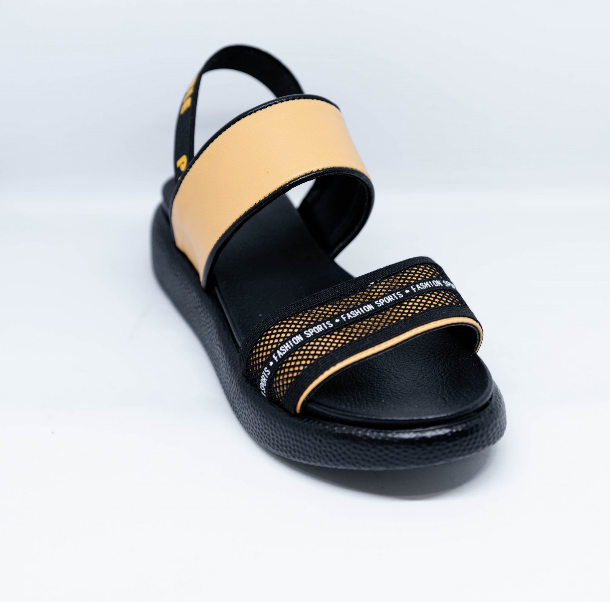

Босоножки Olli shoes 171 40 Черные с оранжевым