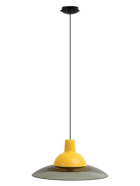

Светильник потолочный ERKA 1305 LED 12W 4200 К желтый с черным кабелем