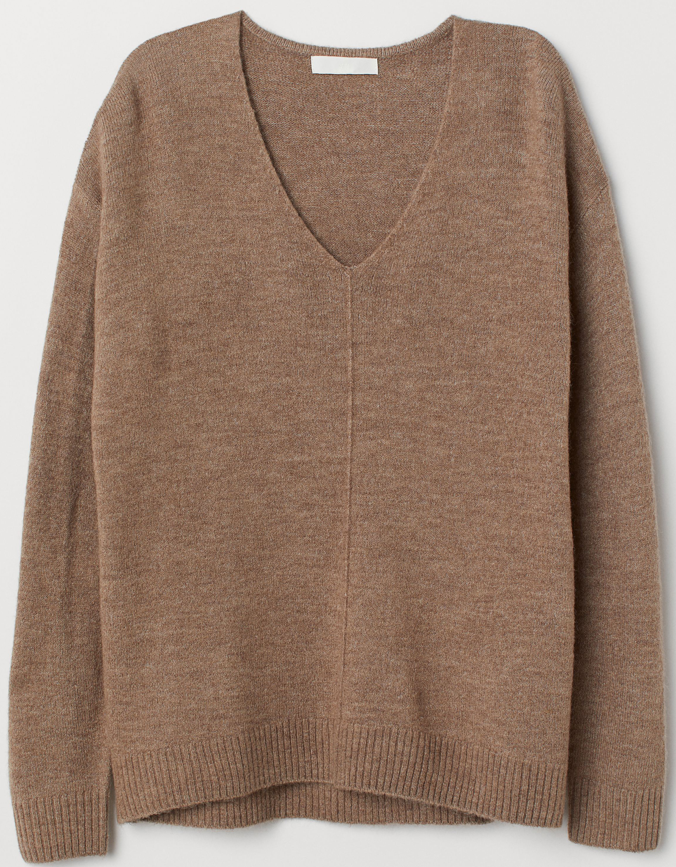 

Пуловер H&M 69324309  Темно-бежевый, Пуловер H&M 69324309 XS Темно-бежевый