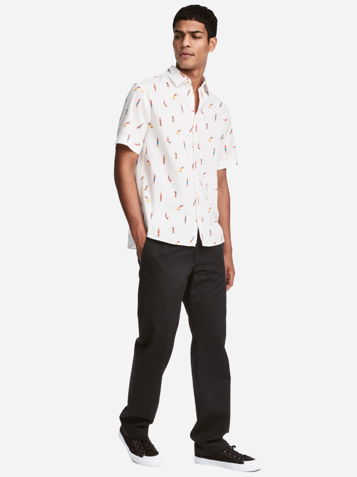 

Брюки H&M 04919216 31 Черные