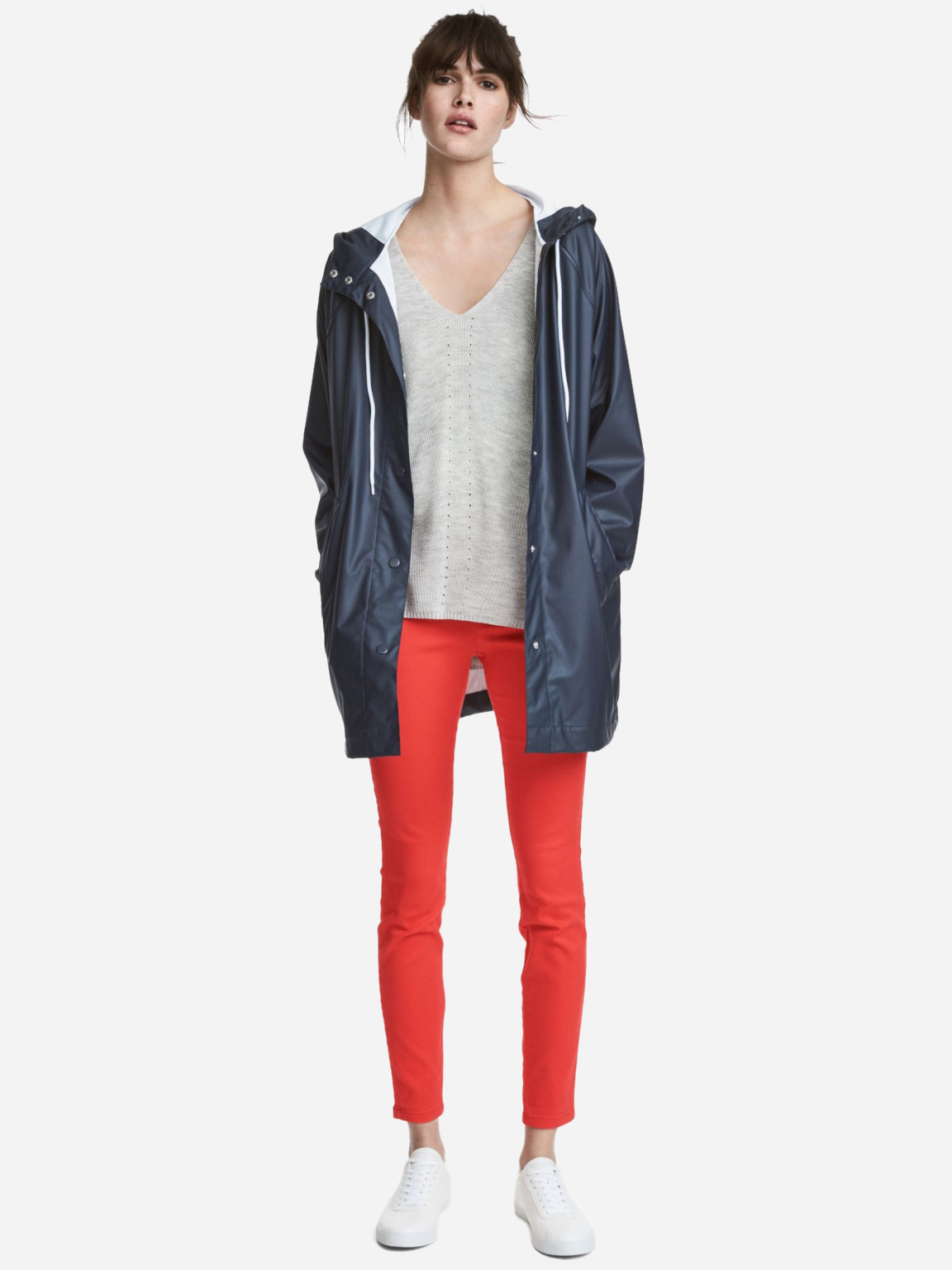 

Брюки H&M 05561376 38 Красные