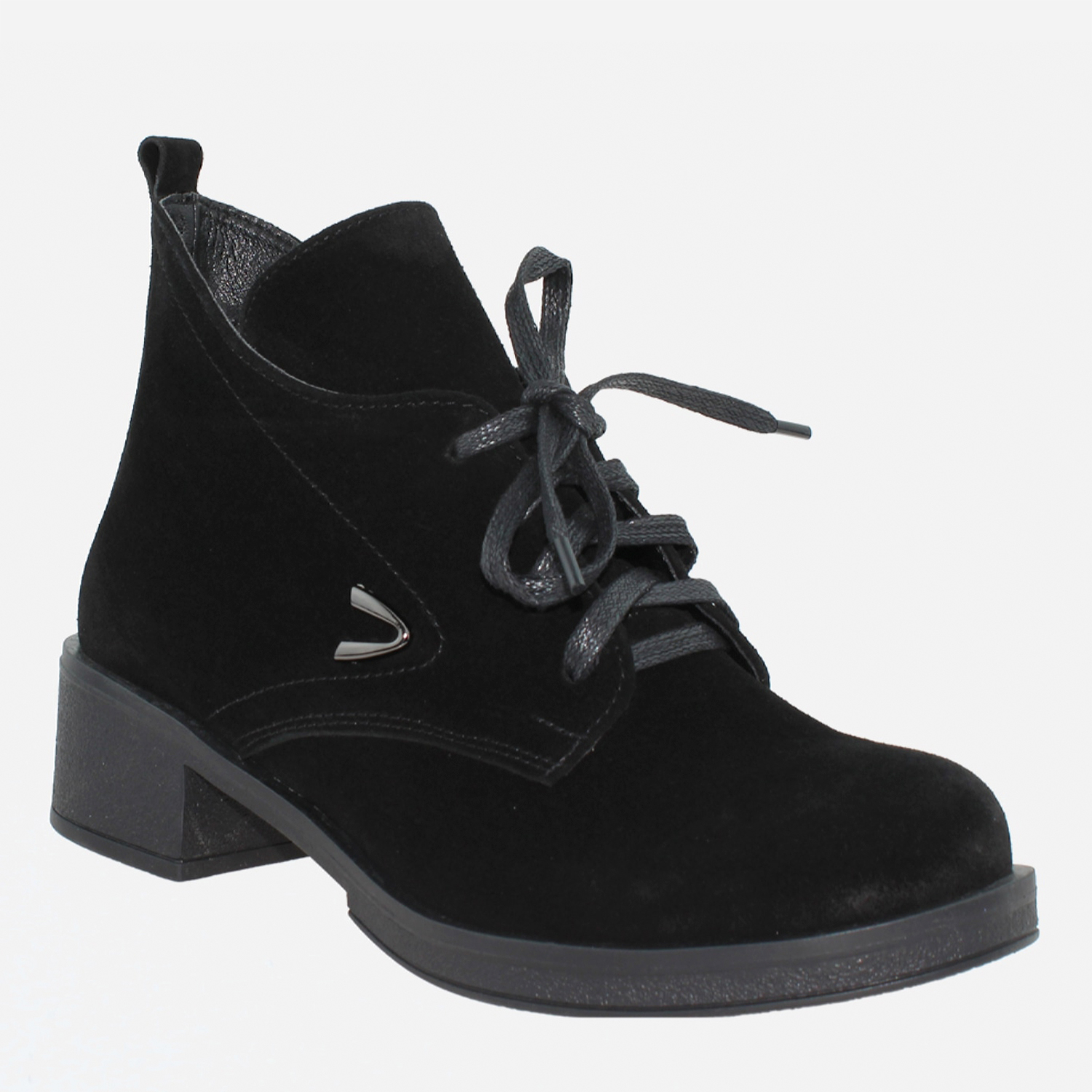 Акція на Жіночі черевики низькі Alvista RAL365-11 37 23.5 см Чорні від Rozetka