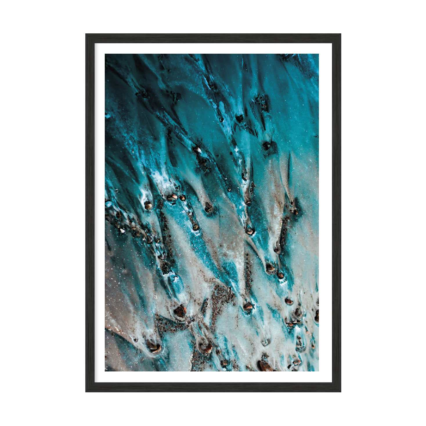 

Постер "Nature Water Art" с антибликовым стеклом 420x594 мм в чёрной рамке