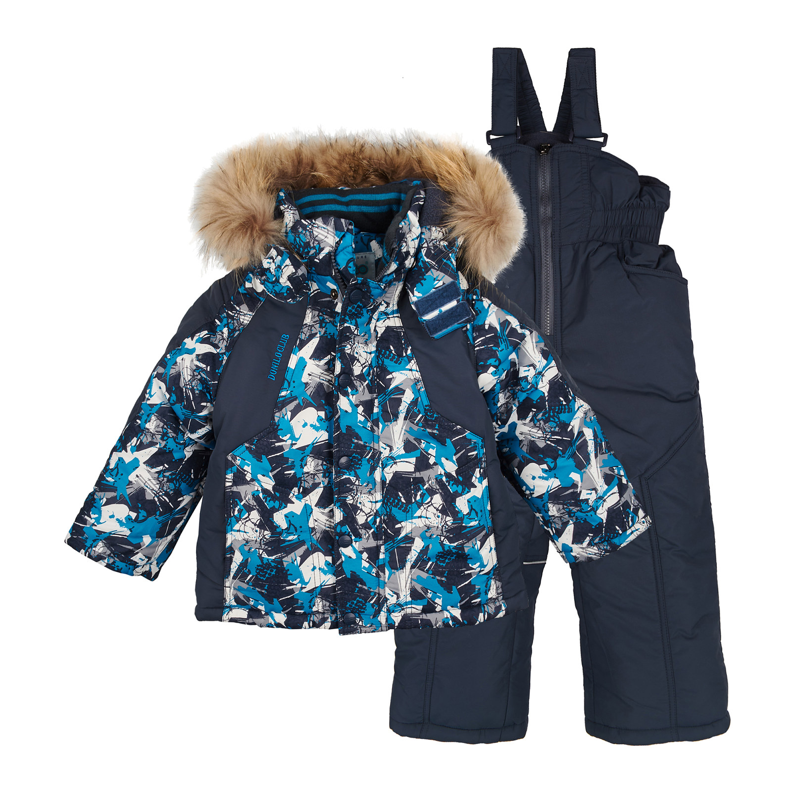 

Костюм зимний Kiko/Donilo 3021M 104 см Серый