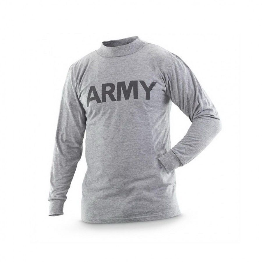 

Кофта с длинным рукавом US ARMY IPFU Long Sleeve, Medium, Серый