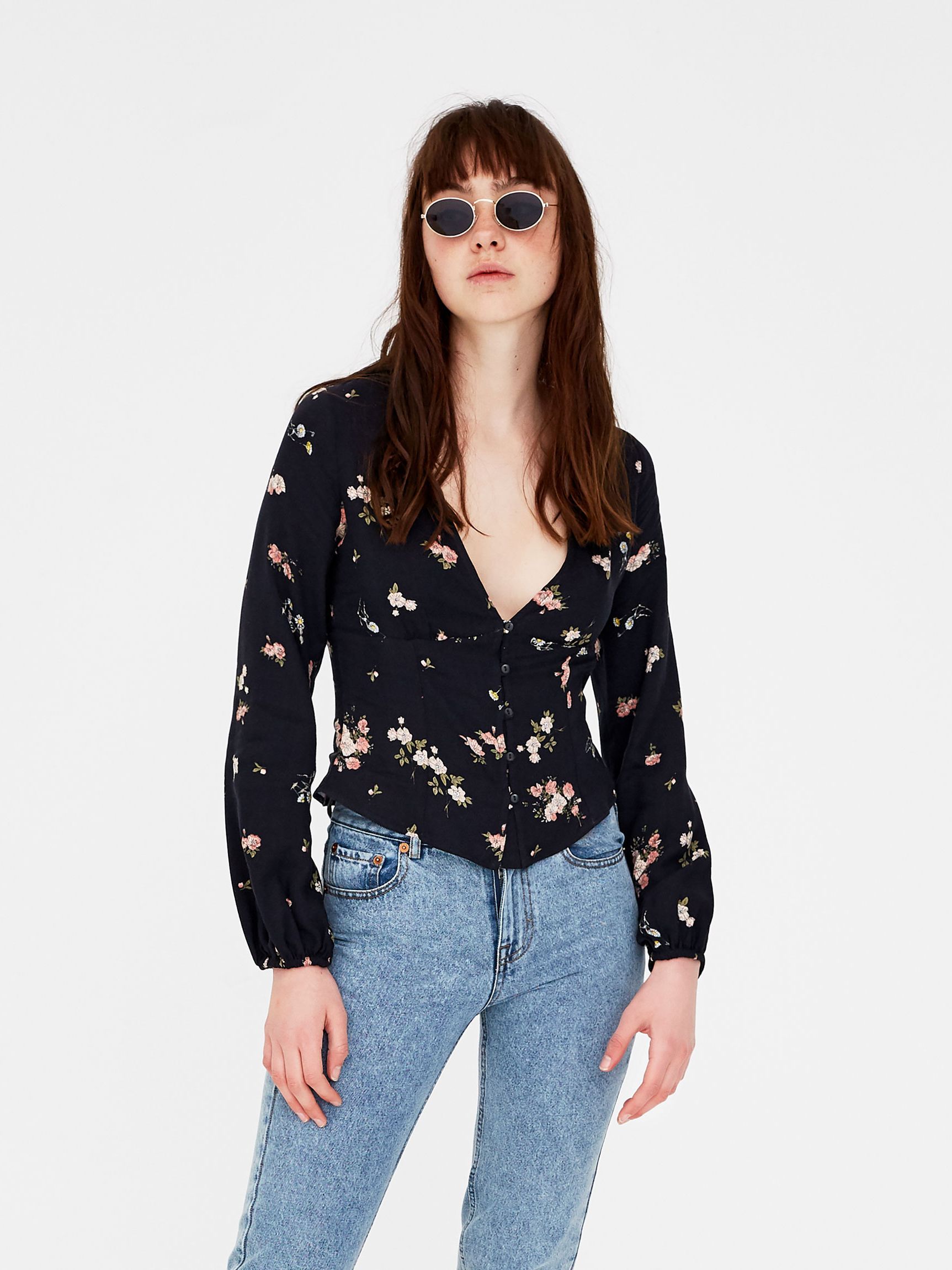 

Блузка Pull & Bear 05472348800 М Принт