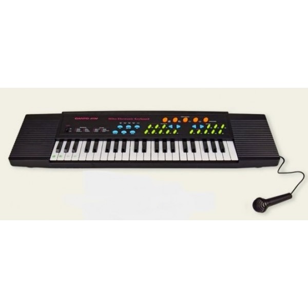 

Детский синтезатор пианино с микрофоном Bambi PL-3738-U черный