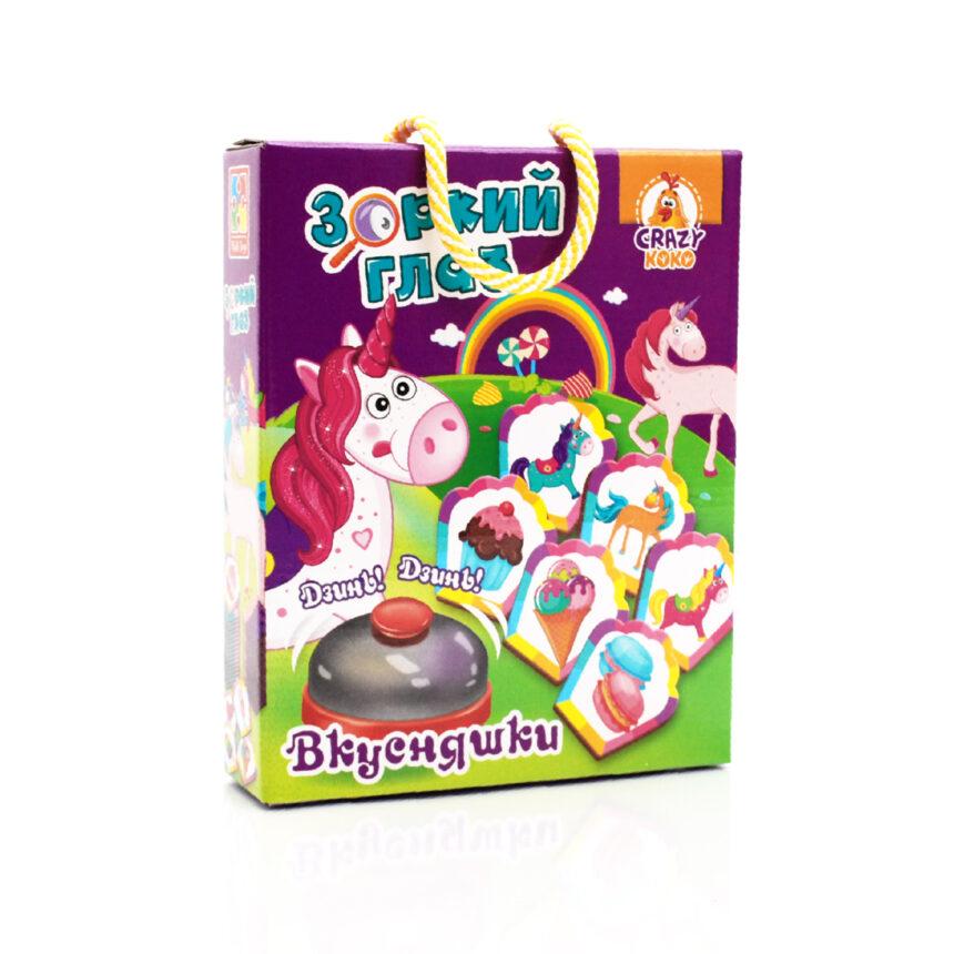 

Игра со звонком Vladi Toys "Зоркий глаз. Вкусняшки" (Рус) (VT8010-11)