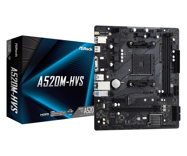 

Материнская плата ASRock a520m-hvs