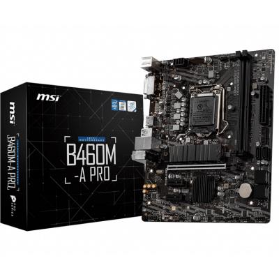 

Материнская плата msi b460m-a pro