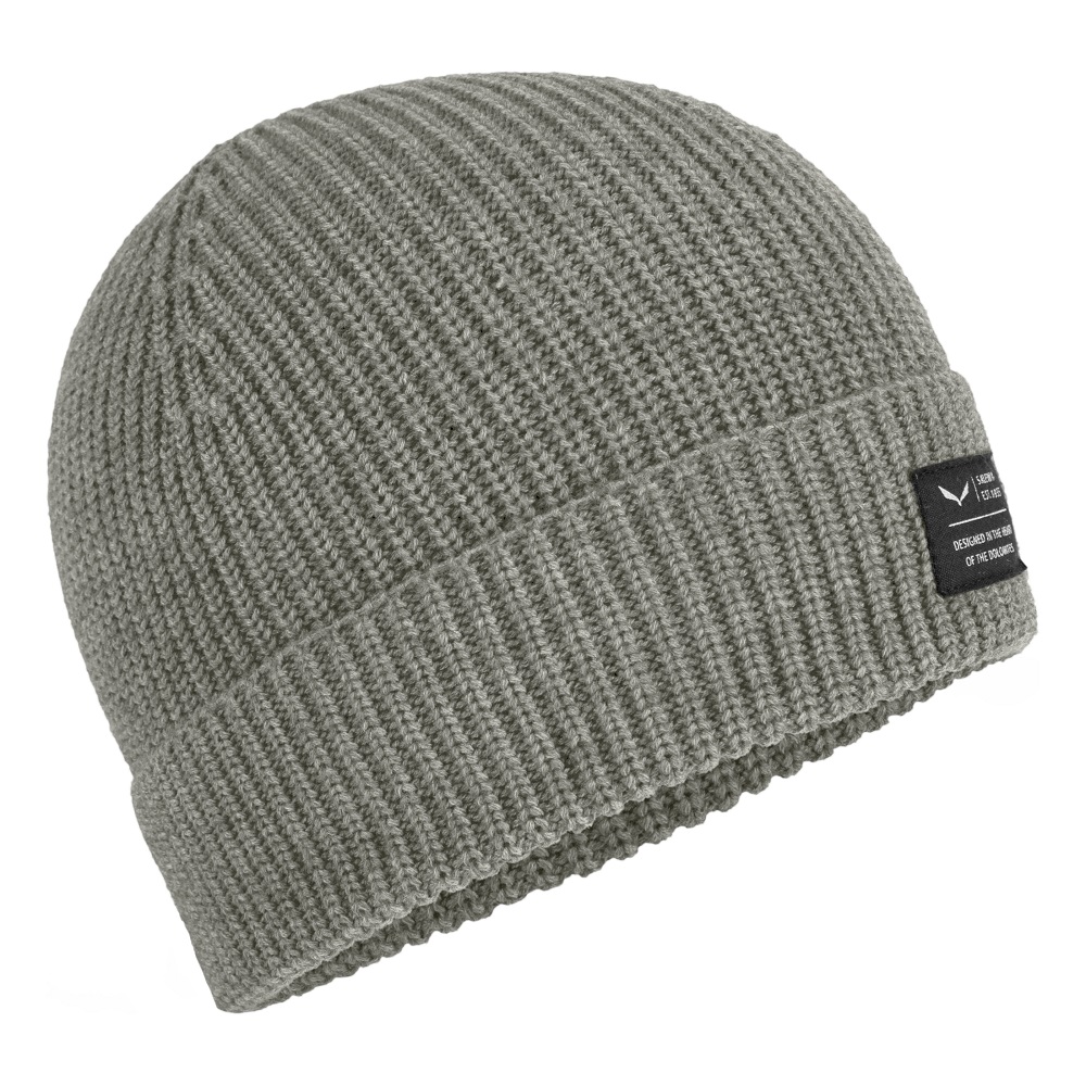

Шапка Salewa Puez TW Beanie 58 Серый