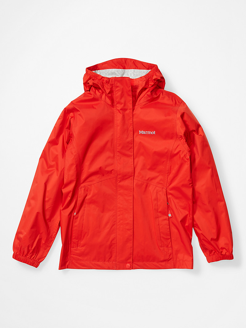 

Куртка детская для девочек Marmot Girls PreCip Eco Jacket M Красный