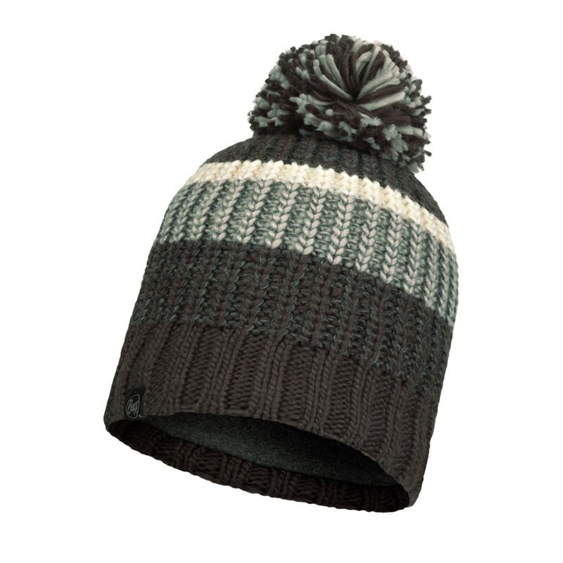 

Шапка Buff Knitted & Polar Hat Stig Черный-Серый