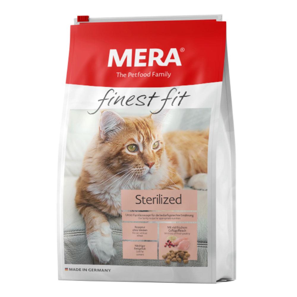 Сухой корм MERA finest fit с мясом птицы и клюквой для стерелизованых ...