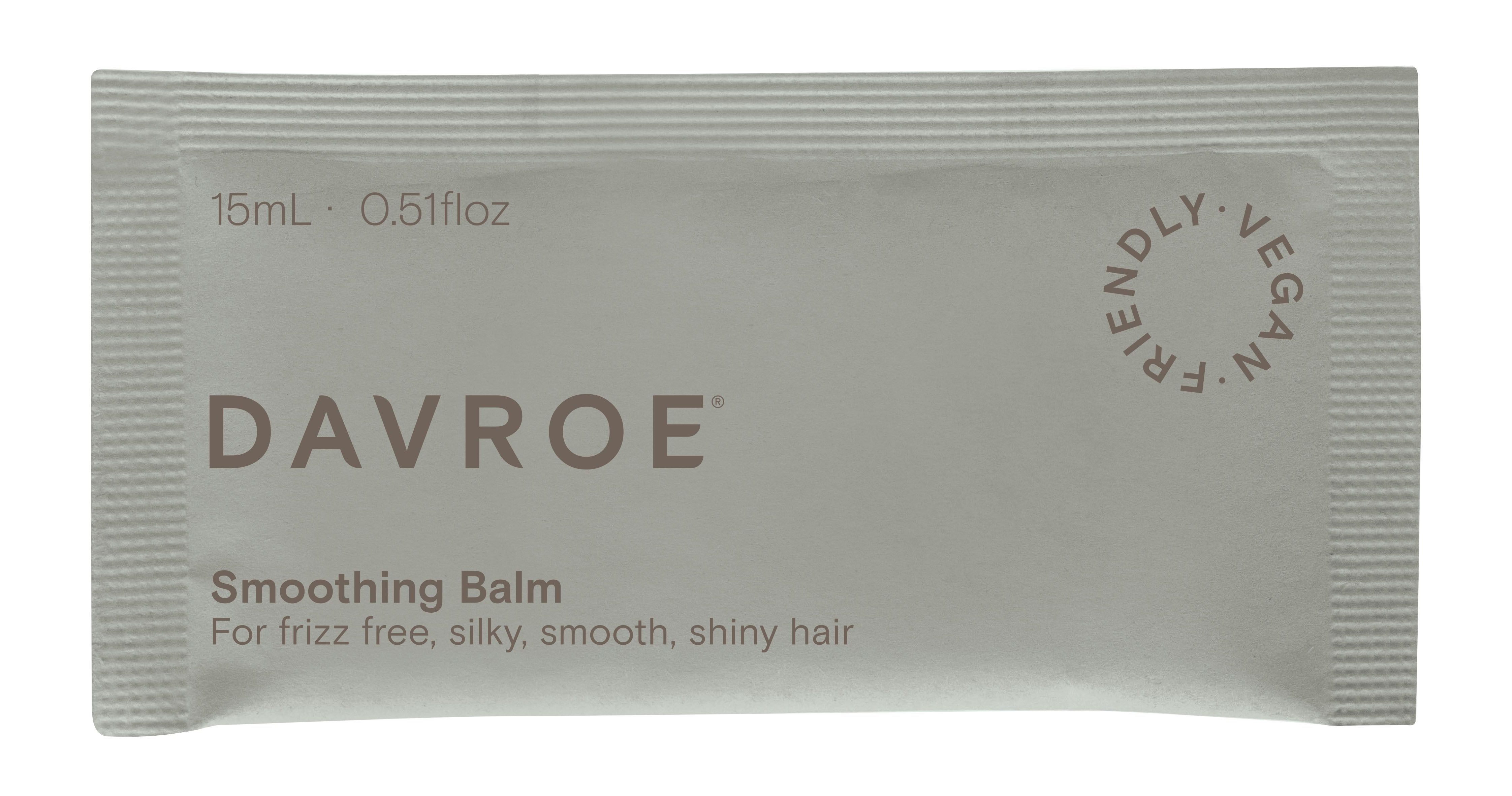 Несмываемый бальзам DAVROE Smoothing Balm 15 мл для разглаживания волос ...