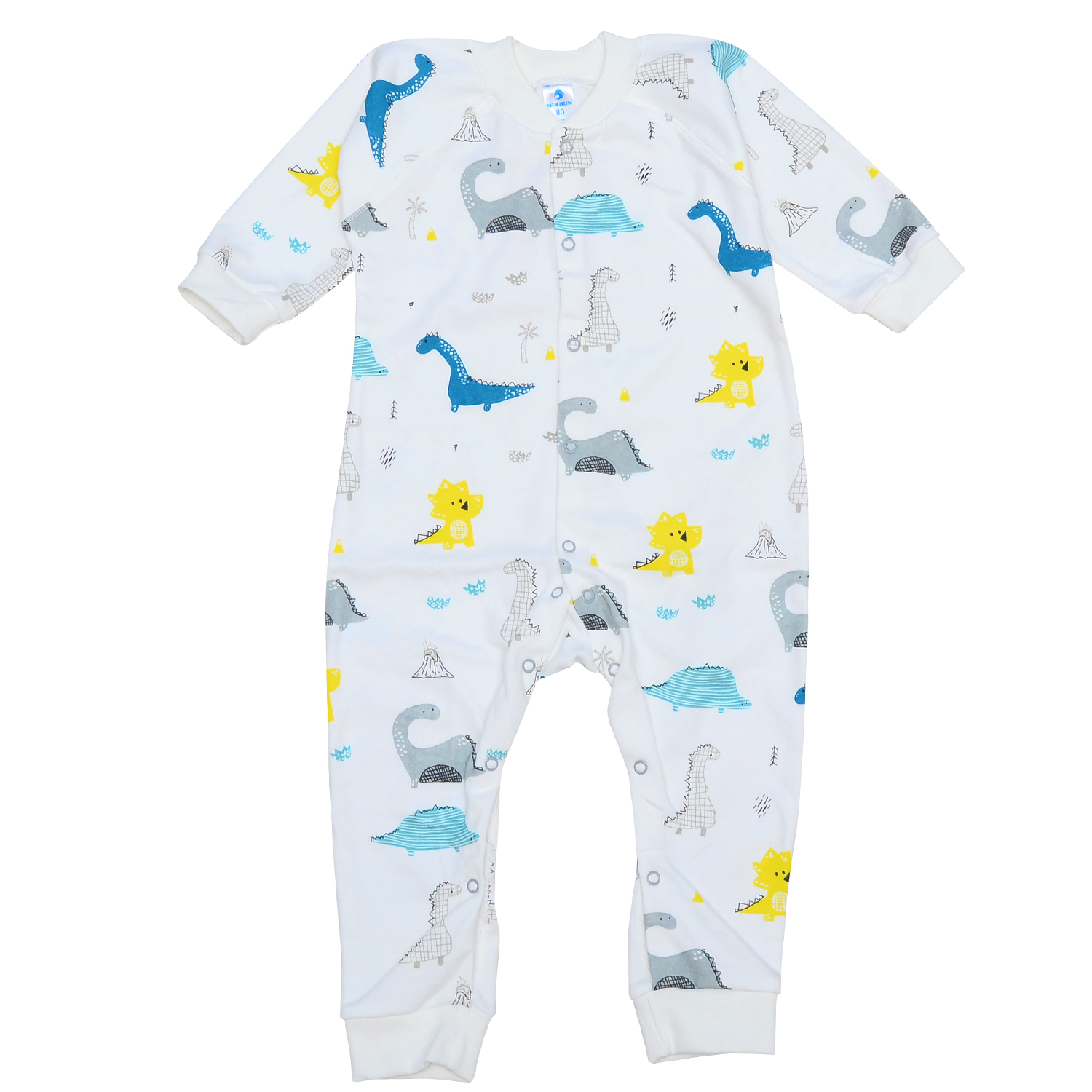 

Комбинезон Minikin 2010803 86 Динозаврик с бирюзовым