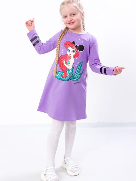 Акция на Дитяче плаття для дівчинки Носи своє 6004-057-33 104 см Бузкове Аріель (p-4513-98698) от Rozetka