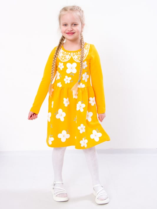 Акція на Дитяче плаття для дівчинки Носи своє 6117-023-33 134 см Бурштинове (p-4172-98596) від Rozetka