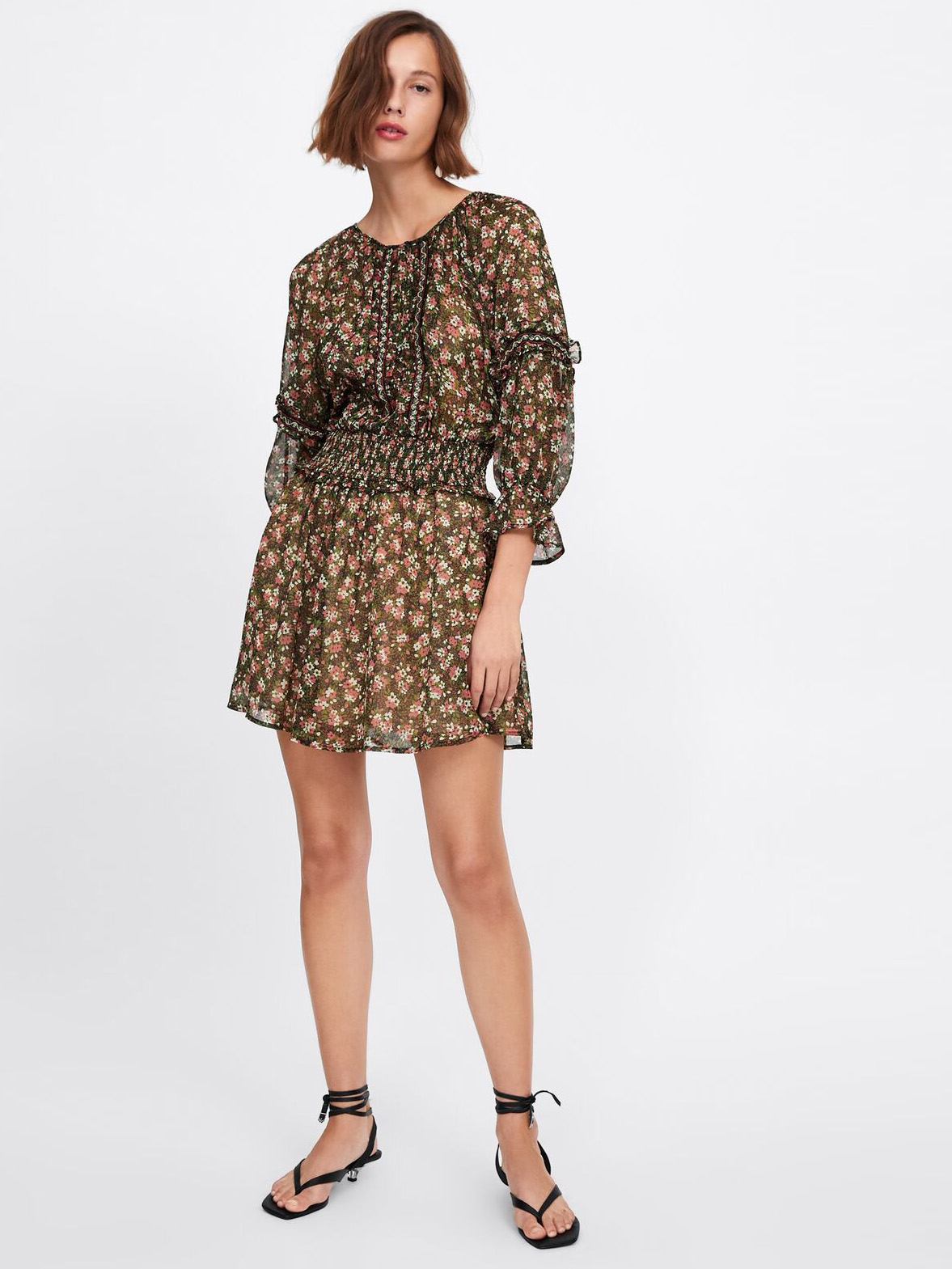 

Платье Zara 07521049330 L Принт