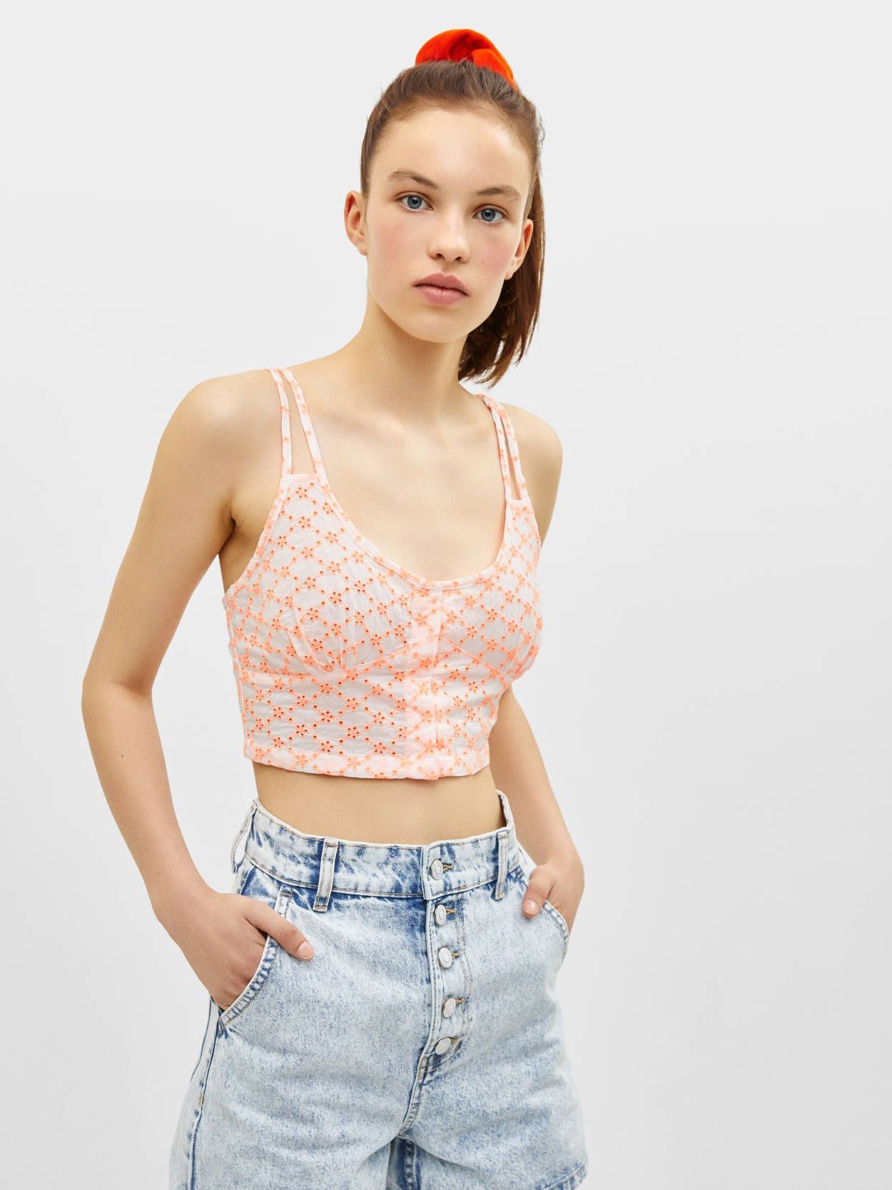 

Топ Bershka 03414494617  Принт, Топ Bershka 03414494617 M Принт