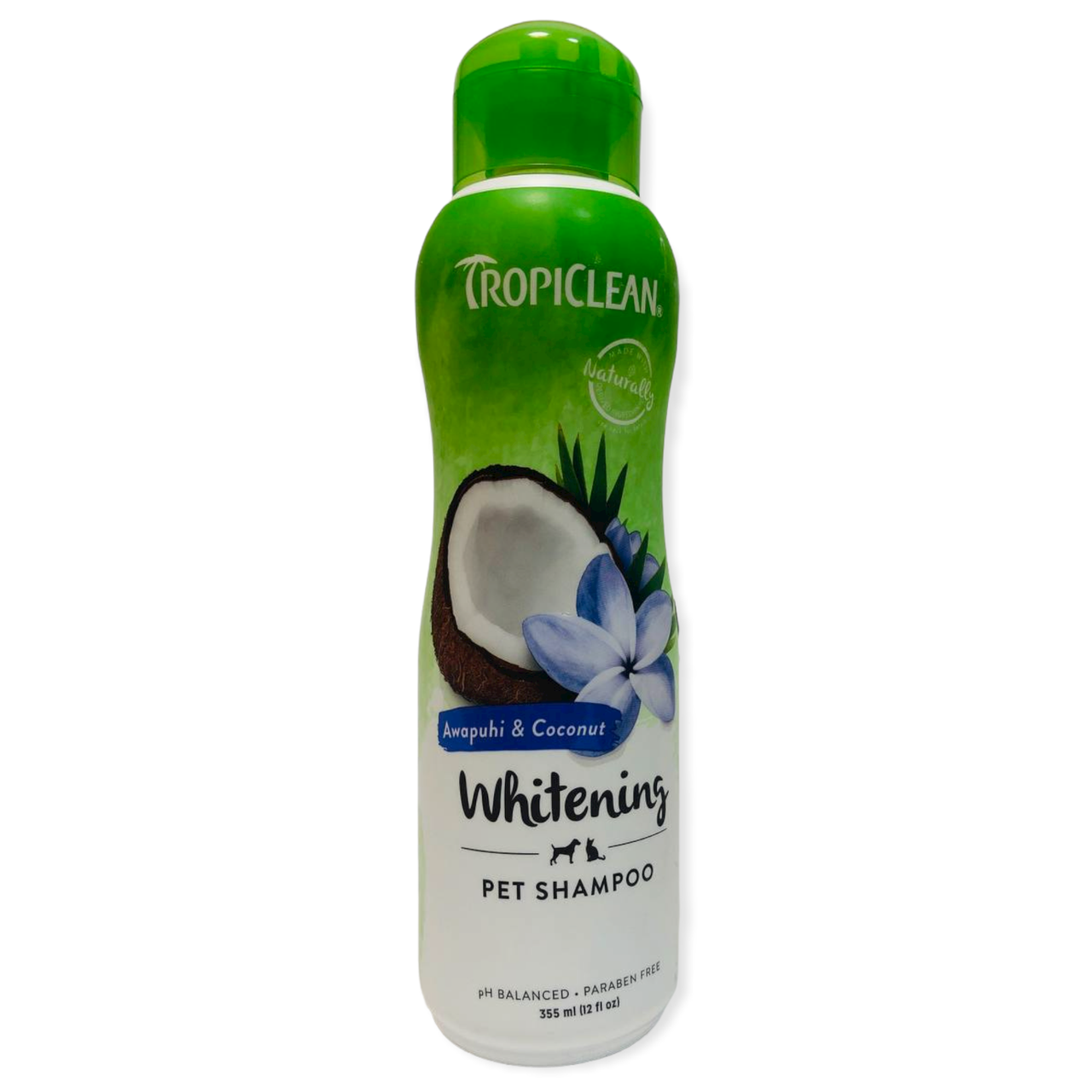 Шампунь для собак и кошек с белой шерстью Tropiclean (Тропиклин) Кокос ...