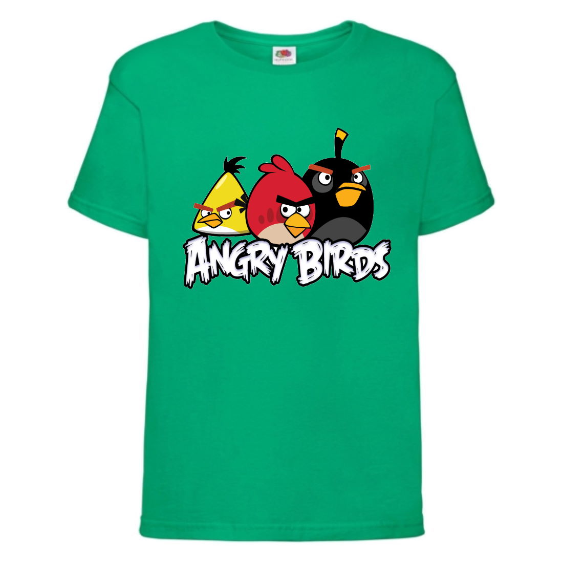 

Футболка детская Энгри Бердс (Angry Birds) зеленая (AB-red-chak&bomb-green) 164 см