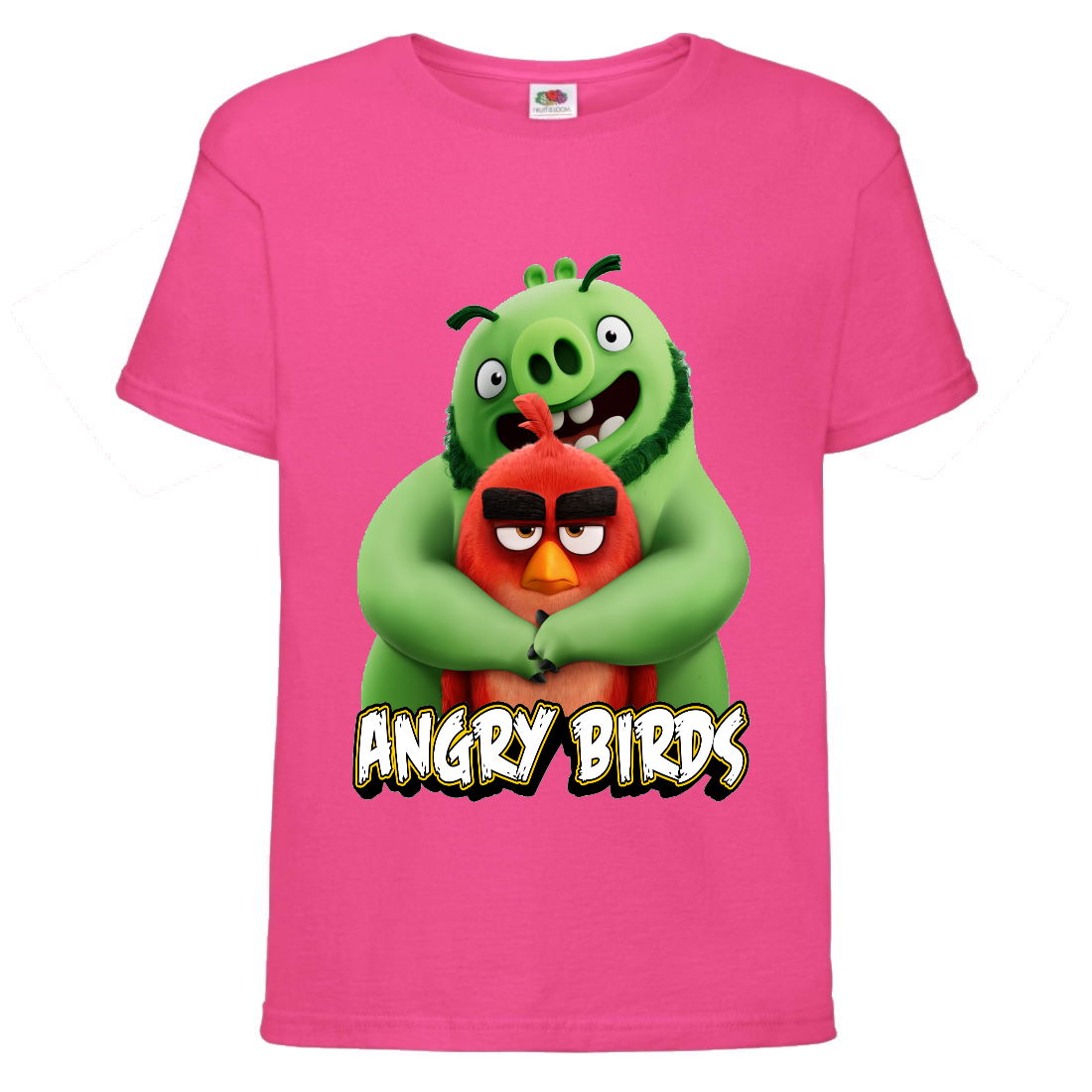 

Футболка детская Энгри Бердс (Angry Birds) розовая (AB-swin&red-pink) 140 см