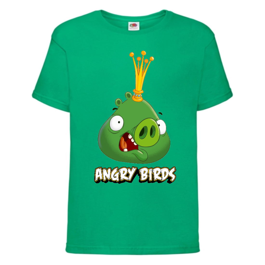 

Футболка детская Энгри Бердс (Angry Birds) зеленая (AB-swin-2-green) 140 см