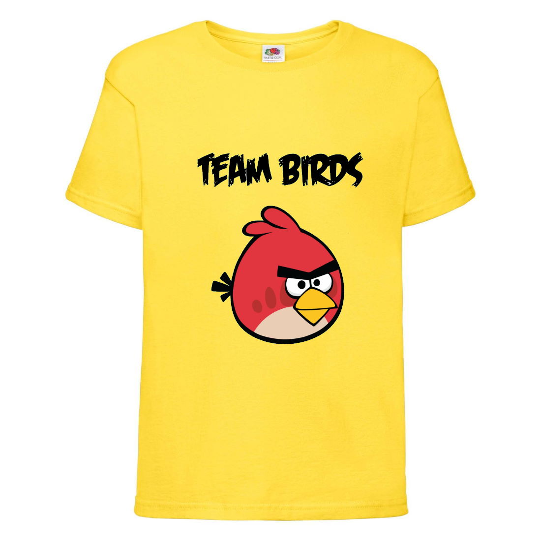 

Футболка детская Энгри Бердс (Angry Birds) желтая (AB-red&tim-yellow) 152 см