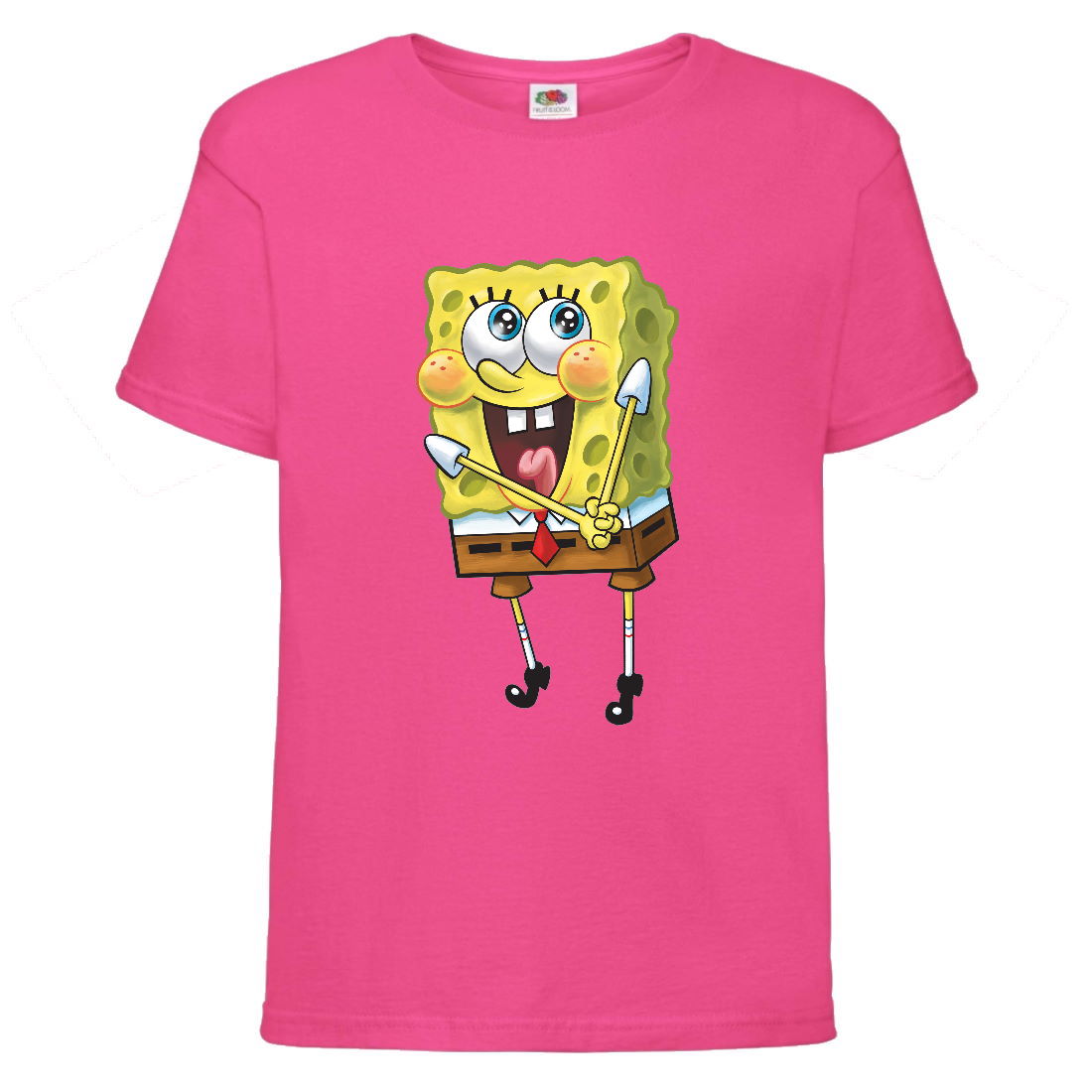 

Футболка детская Спанч Боб 11 (Sponge Bob) розовая 152 см